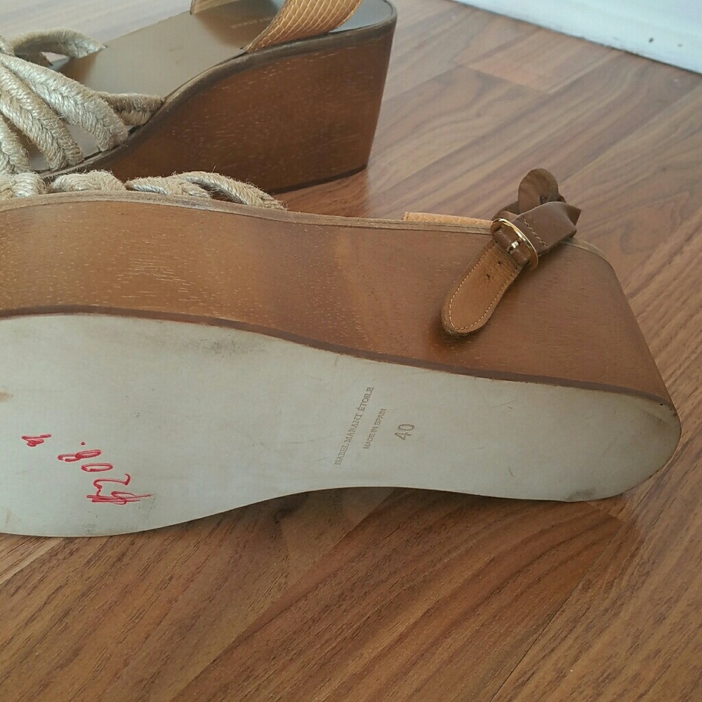Isabel Marant 40 10 Sandals NEW Brown Leather - Picture 3 of 4